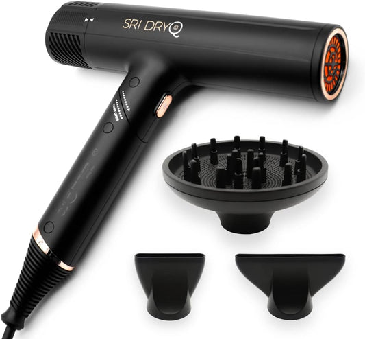 SRI DryQ, Secador de pelo para peluquería, ligero.