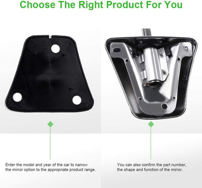 Espejos laterales izquierdo y derecho para Chevy 1973-91 para GMC