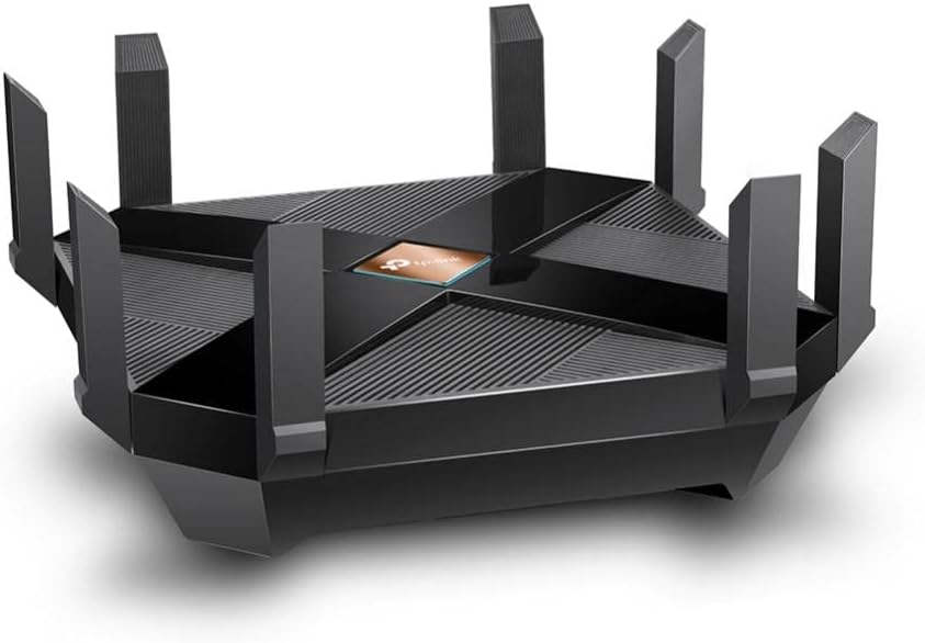 Router Wi-Fi inteligente TP-Link Archer AX6000, Doble banda, Alexa Comp.