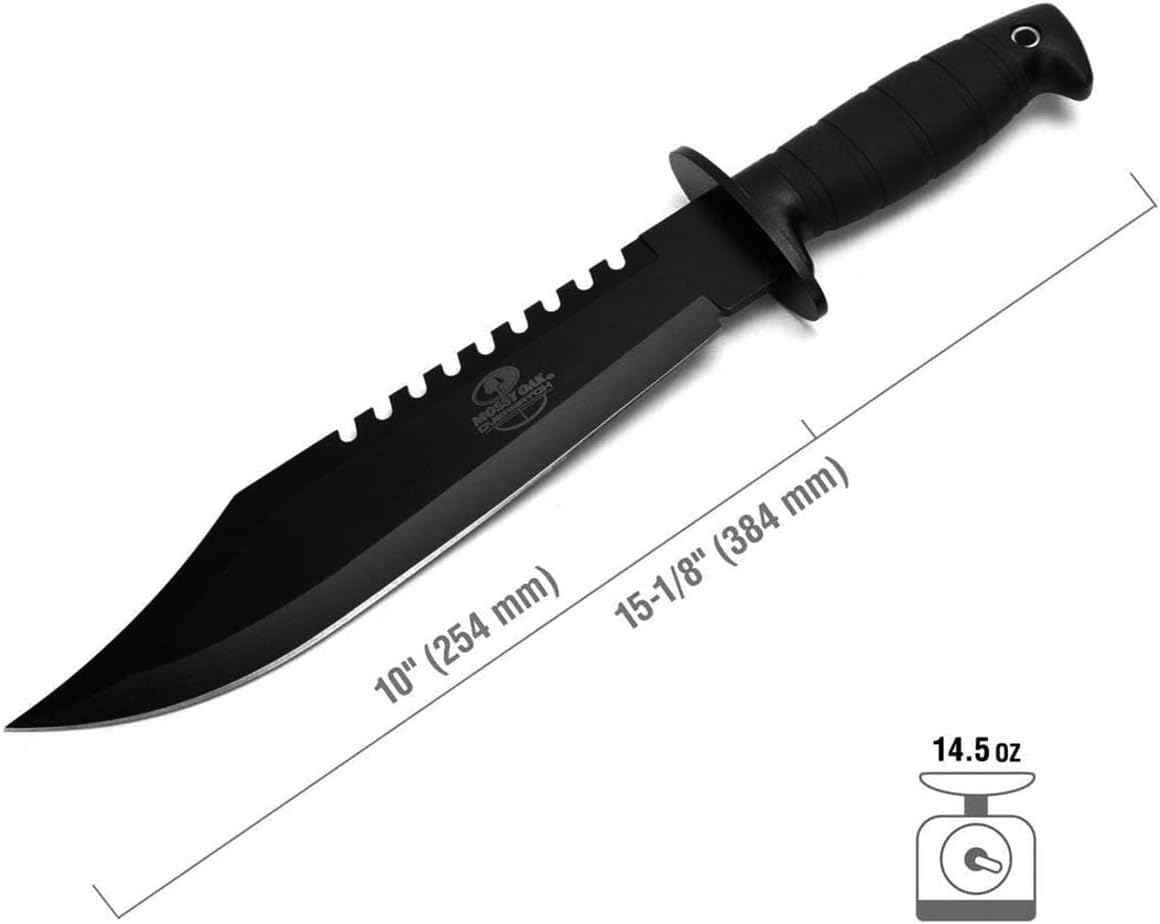Mossy Oak - Cuchillo de supervivencia y de caza.
