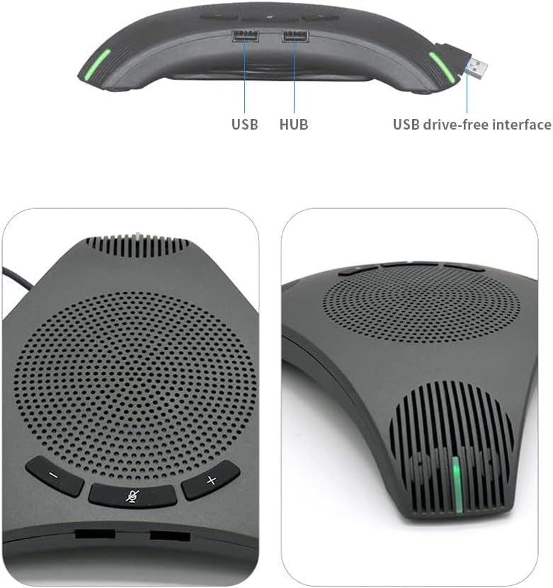 Altavoz y micrófono de conferencia omnidireccional