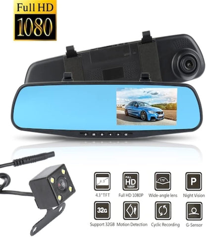 Dash Cam Blackbox 1080p G Sensor Grabación Loop (USADO)