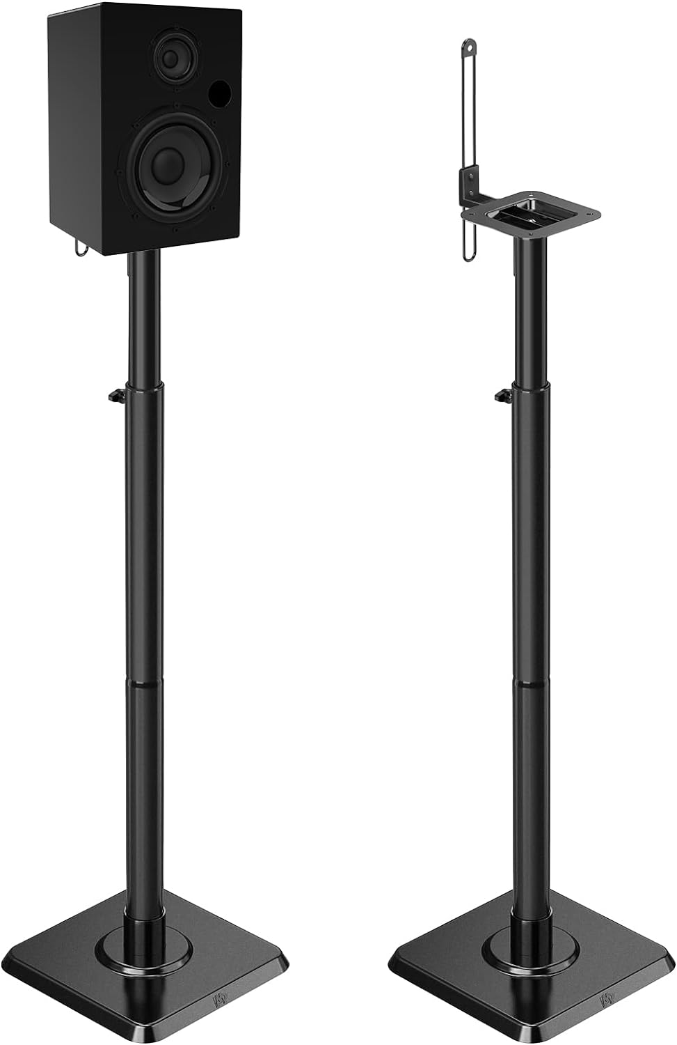 Soporte de Altavoces, Mounting Dream, Altura Ajustable, 11 Libras.