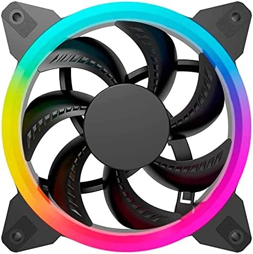Ventilador para PC Ocelot Gaming OGF01. 120 mm, Iluminación tipo arcoíris