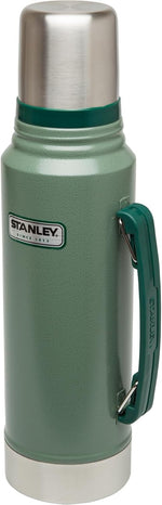 Thermo Stanley, clasico de 1.1 QT, tapa de taza, acero inoxidable (USADO)