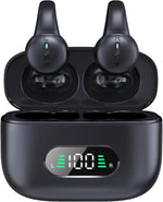 Auriculares inalámbricos Bluetooth clip conducción ósea oído abierto