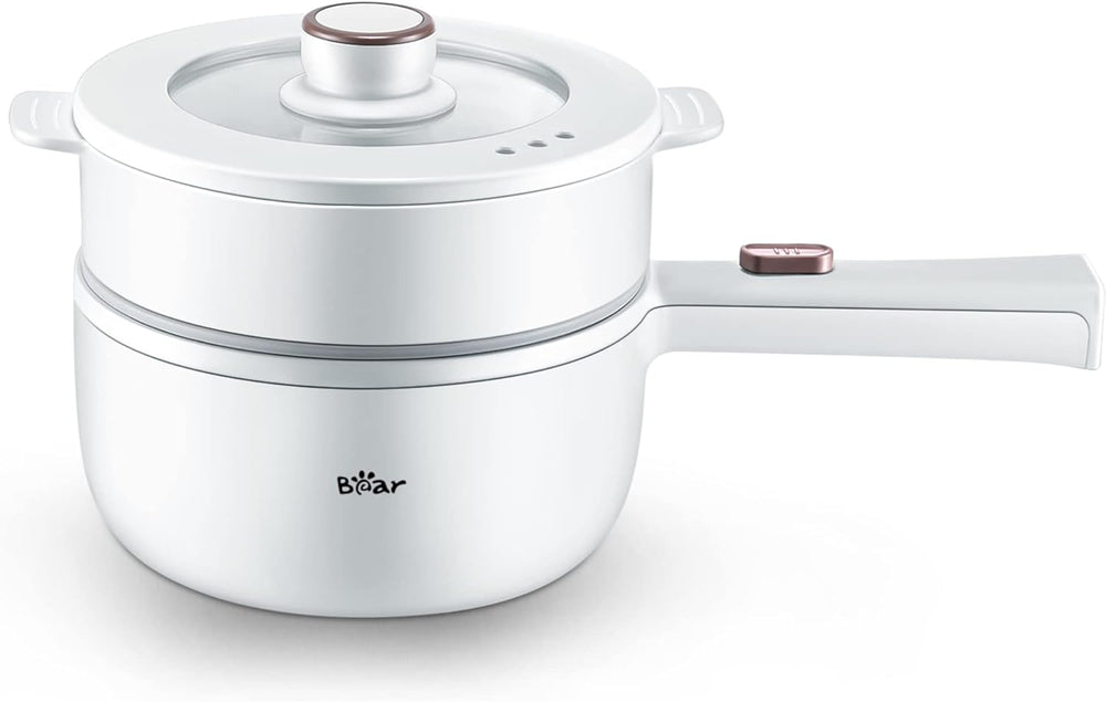 Mini Cooker Eléctrico 1.6L Antiadherente Multifuncional