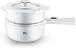 Mini Cooker Eléctrico 1.6L Antiadherente Multifuncional