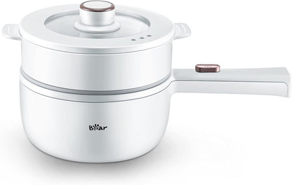 Mini Cooker Eléctrico 1.6L Antiadherente Multifuncional