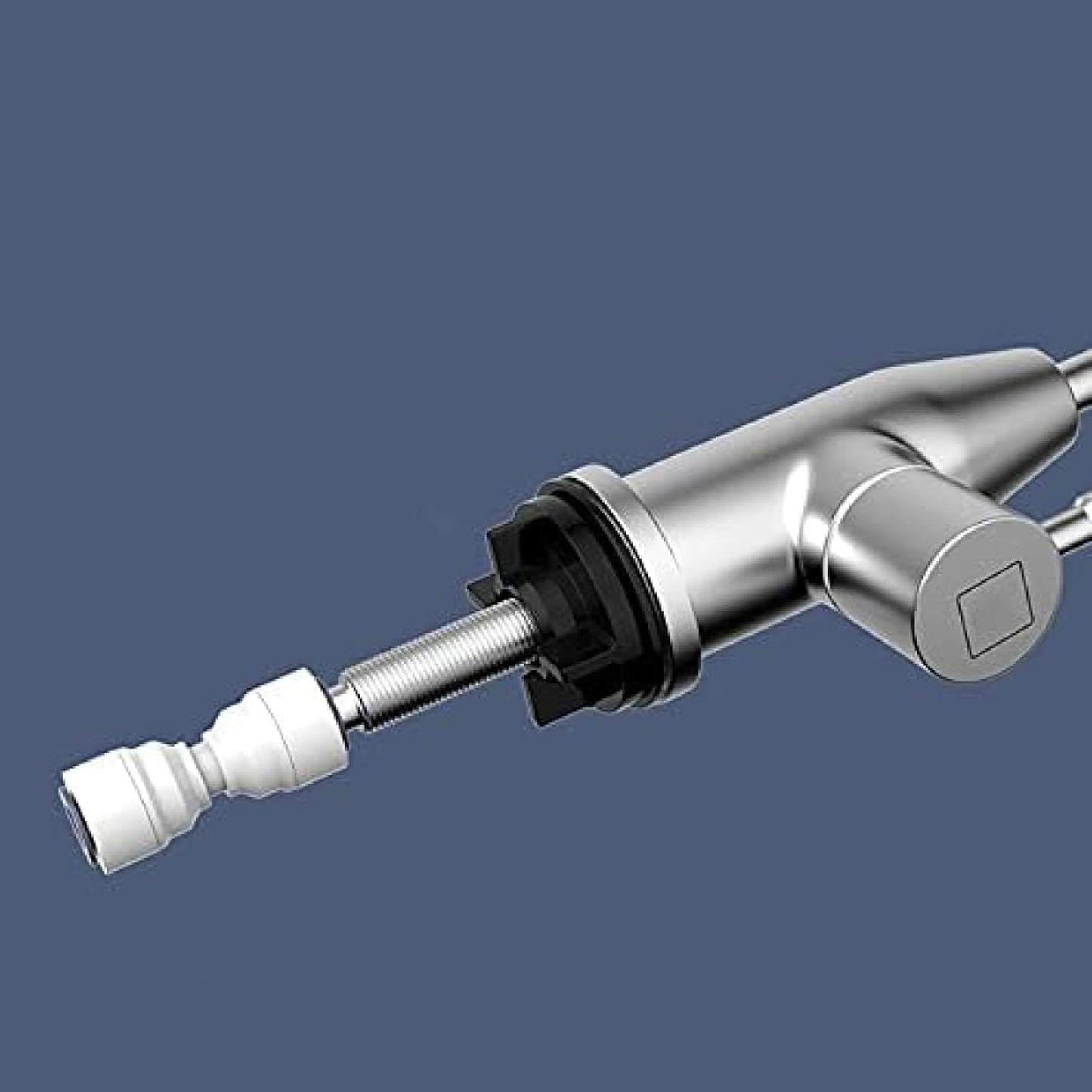 Grifo De Filtro De Agua Potable  Cepillado 360 GRADOS