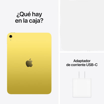 iPad A16 WiFi, 128GB, 10.8", Con cuadro adaptador, (USADO).