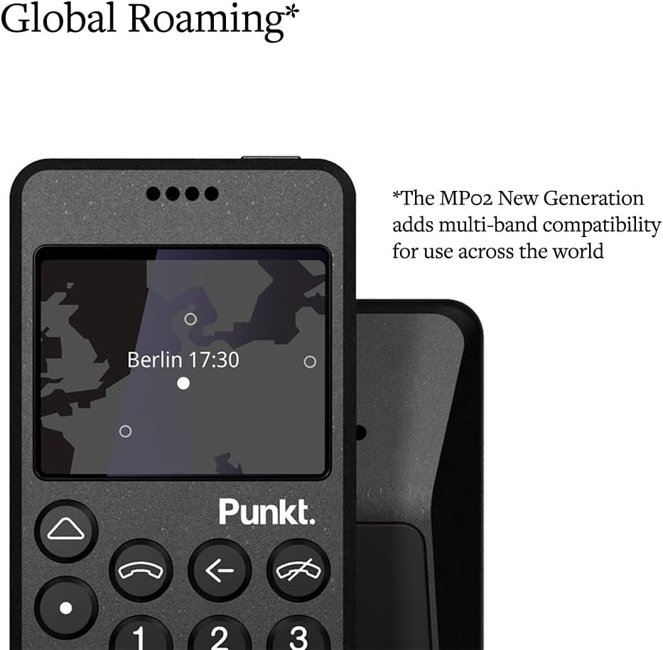 Teléfono Móvil Punkt MP02, Nueva Generación, Seguridad Digital.