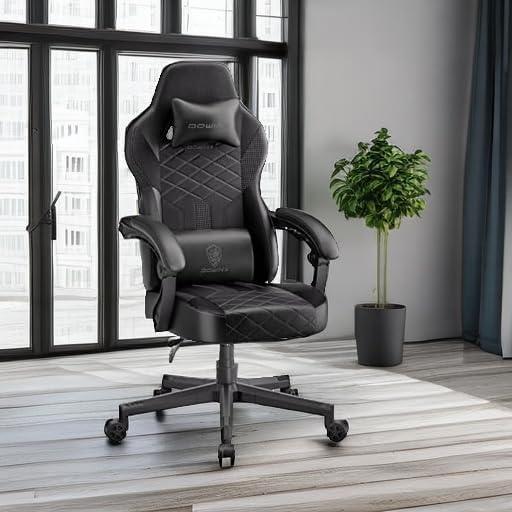 Silla ergonómica, DOWINX, Gamer, Respaldo Alto, Reclinable. 350LB.