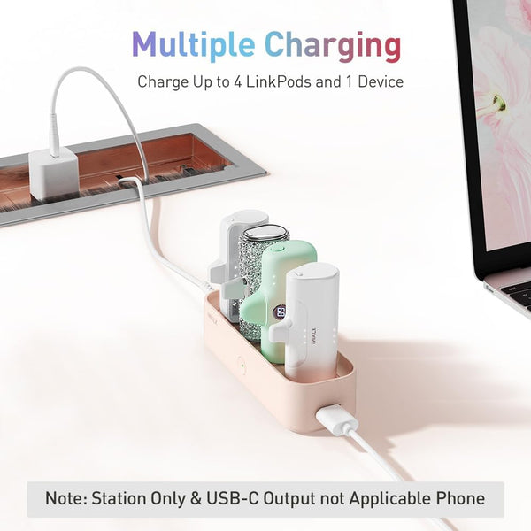 iWALK LinkPod Station LinkPod Cargador portátil de 4500 mAh.