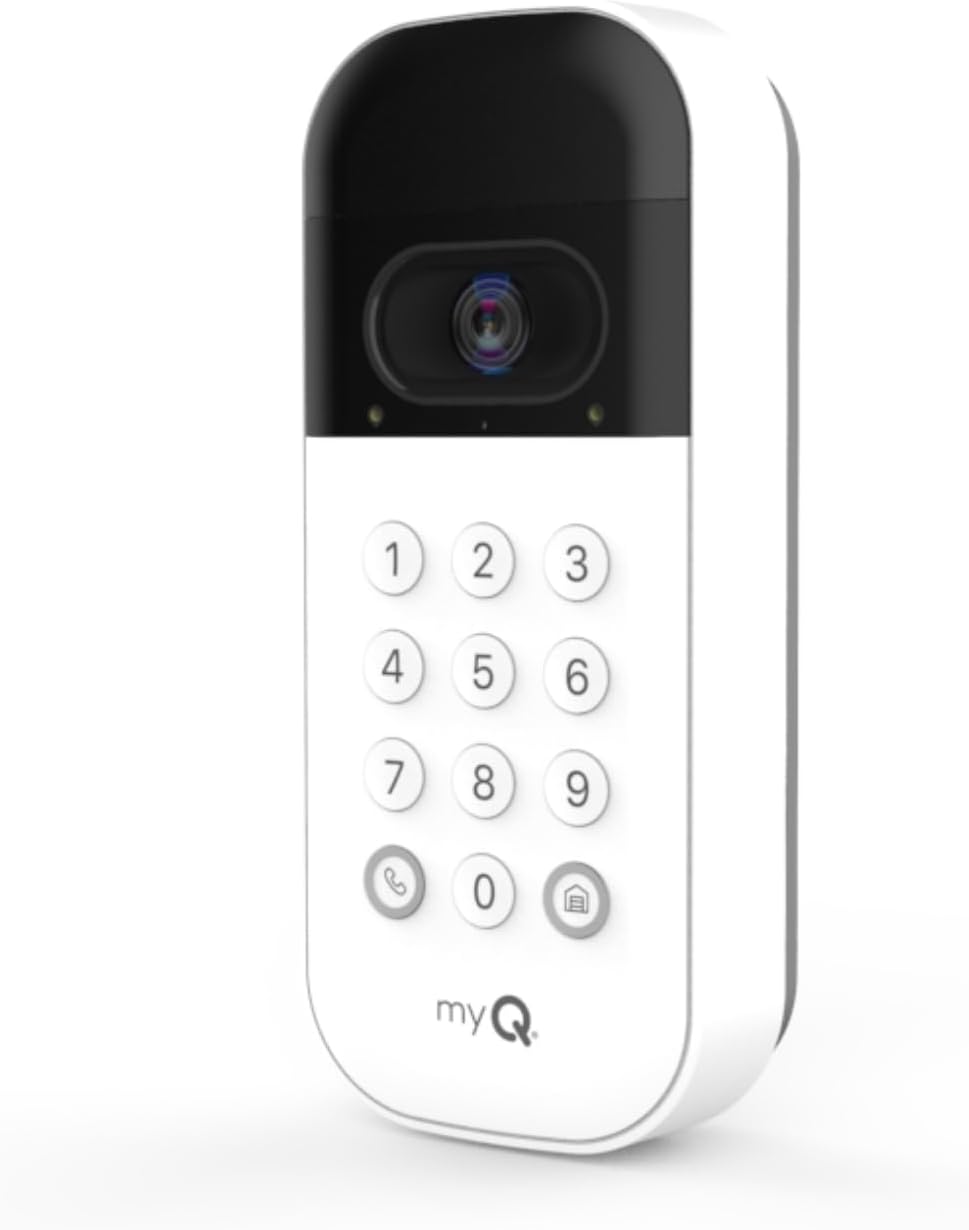 CHAMBERLAIN myQ Smart Garage Door - Teclado de vídeo con cámara.(USADO)