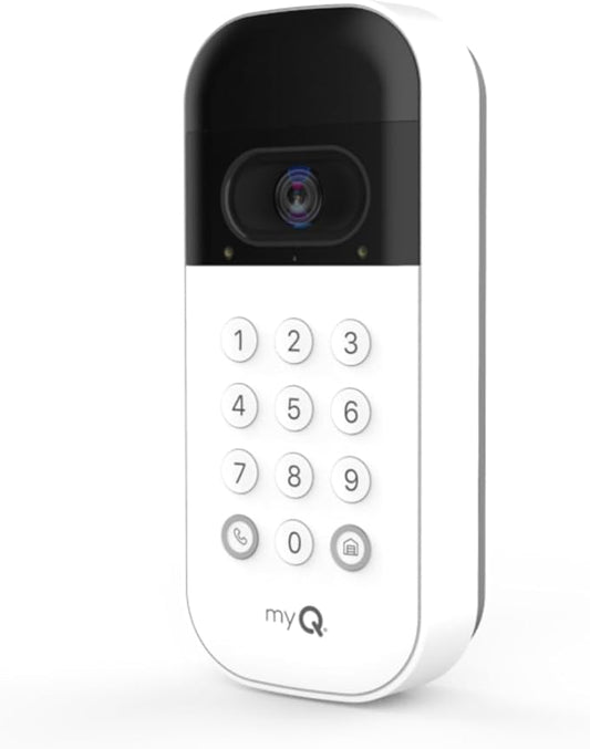 CHAMBERLAIN myQ Smart Garage Door,teclado de video con camara.