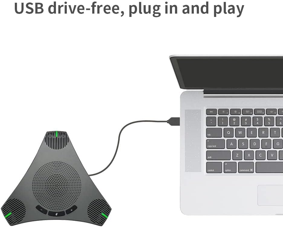 Altavoz y micrófono de conferencia omnidireccional