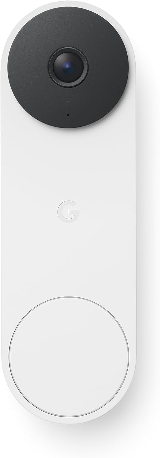 Timbre de Puerta, Google Nest, cableado, 3ª gen, 2K/night v. (USADO)
