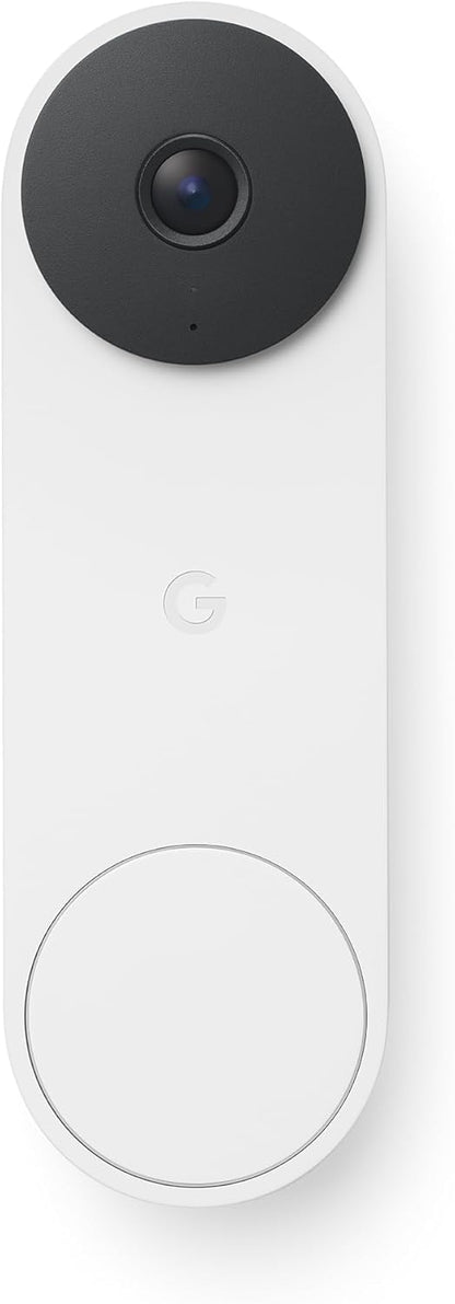 Timbre de Puerta, Google Nest, cableado, 3ª gen, 2K/night v. (USADO)