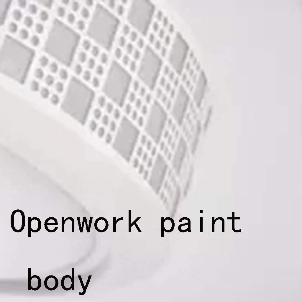 Lámpara de Techo LED, cuerpo metalico, labrado y ligero.