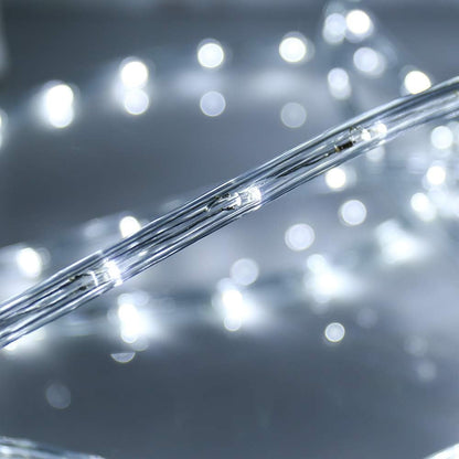 Cuerda de luces LED impermeables, interiores y exteriores, 50FT.