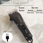 Cortapelos para hombre, profesional, recargable, Haokry.