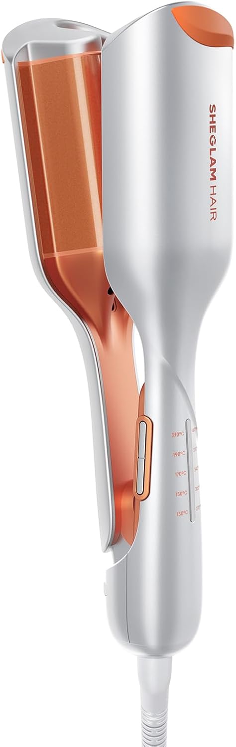 Sheglam Hair Beach Babe Hair Waver Rizador De Cabello Iónico Plateado