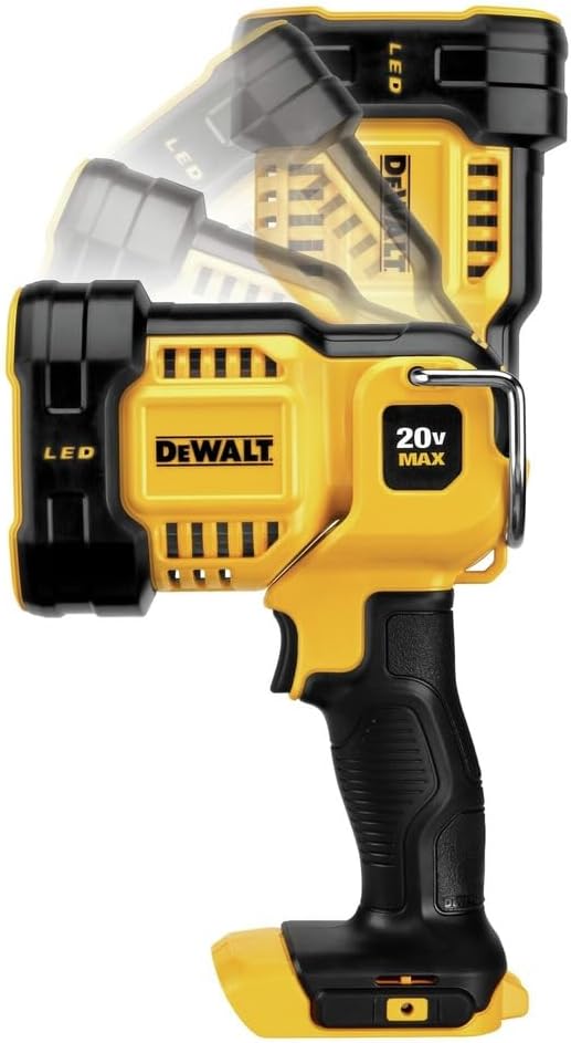 DEWALT Reflector de Luces Led 20V máx., DCL043, (USADO).