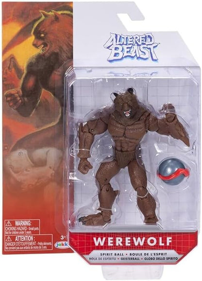 Figura Altered Beast Werewolf Jakks Pacific 4.5 Pulgadas Coleccionable