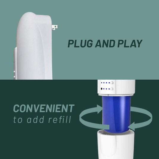 Difusor portátil (2) de aceites esenciales nanotecnología (USADO)