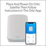 Sistema mesh, Orbi Modelo RBS760, RBR760, WiFi 6.(USADO)