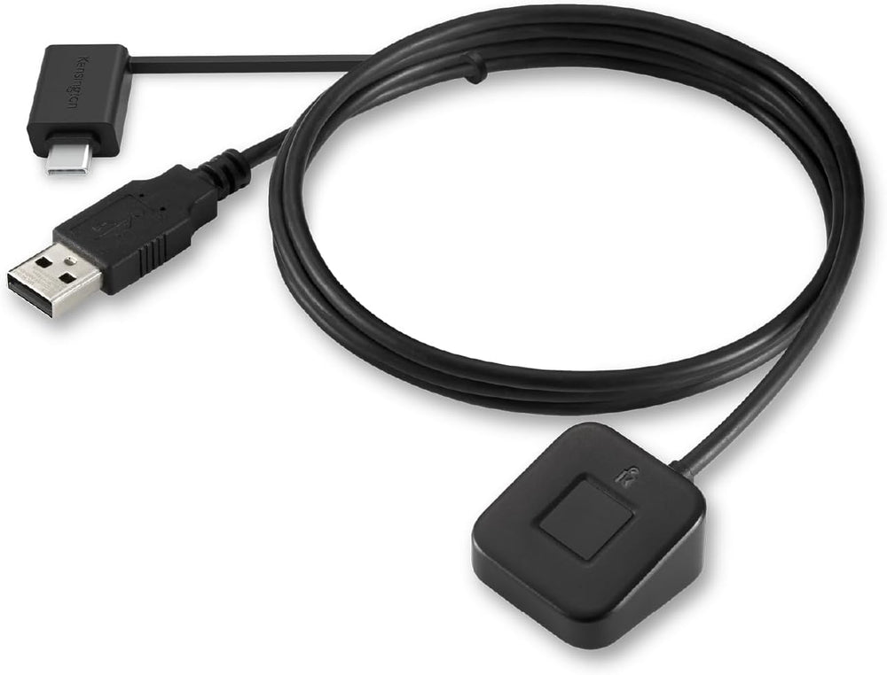 Llave de identificación Kensington huella dactilar USB-A y C