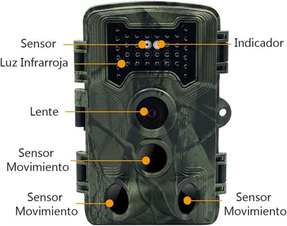 Camara de Caceria Vigilancia Seguridad Espia Trampa