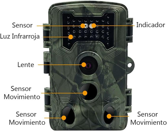Camara de Caceria Vigilancia Seguridad Espia Trampa