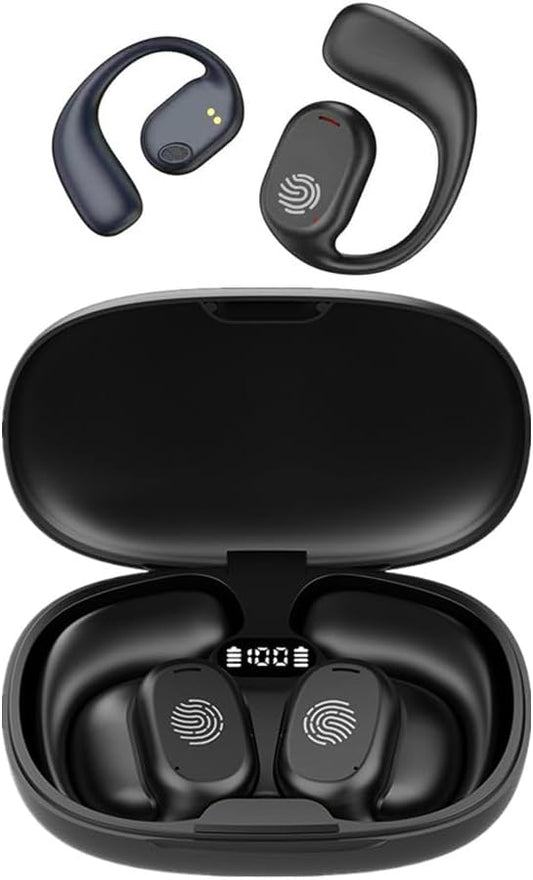 Auriculares deportivos abiertos Bluetooth estuche de carga