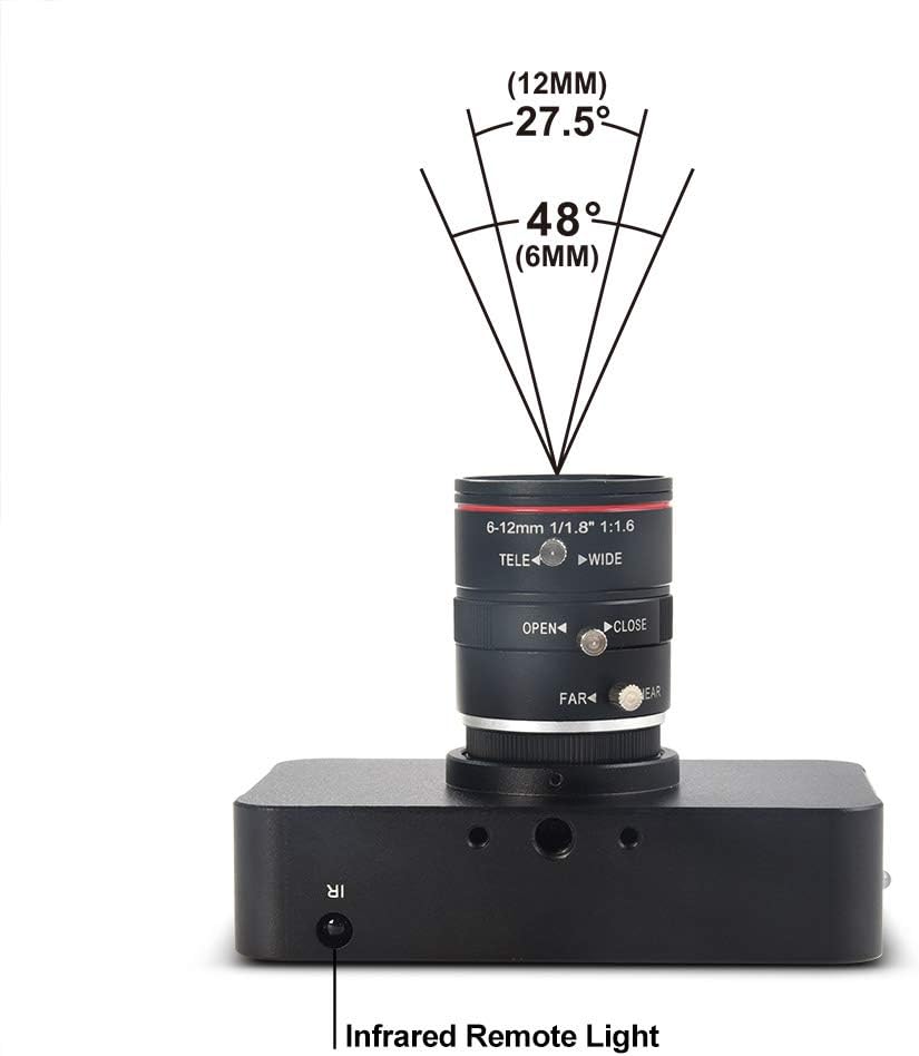 Cámara HDMI de 12 MP 1080P USB HD Streaming Enseñanza, USADO