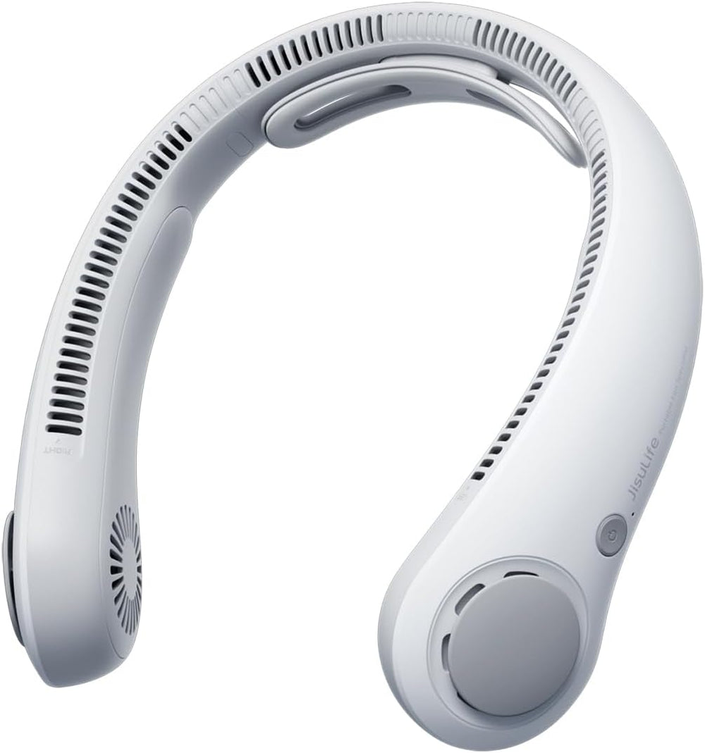 Ventilador Cuello JISULIFE Portátil Recargable 5000mAh