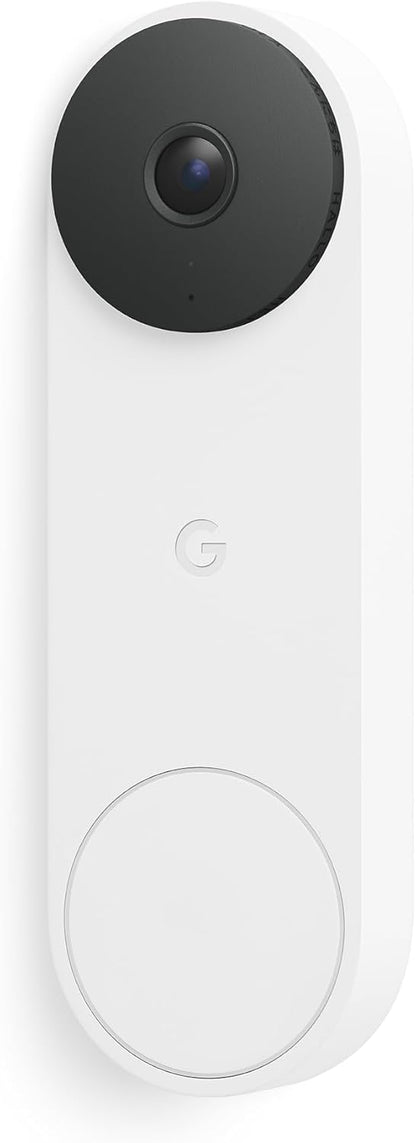 Timbre de Puerta, Google Nest, cableado, 3ª gen, 2K/night v. (USADO)