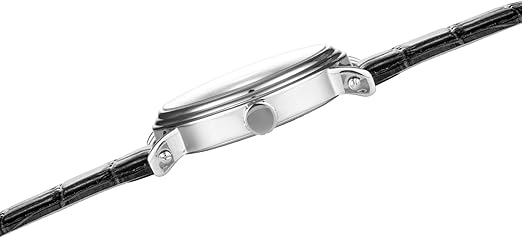 Reloj para adultos, correa de cuero, Looney Tunes, Pato Lucas.