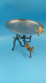 Plato de dulces de ginkgo con forma de mariposa, Michael Aram.