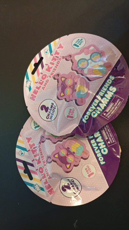 Charms Sorpresa, Hello Kitty, Friends Forever, Lote de 6.