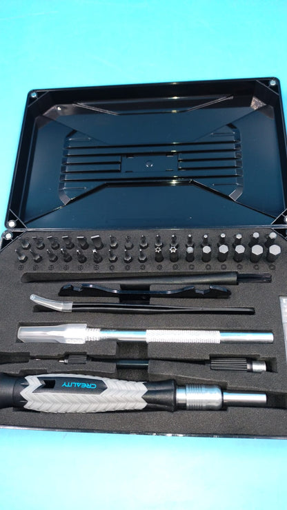 Kit de Herramientas Profesional para Impresoras 3D 74 Piezas CREALITY