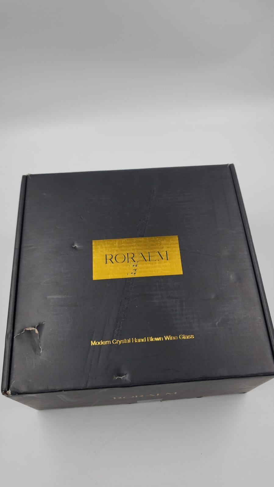 Juego de 4 copas de vino sin tallo , 20 onzas RORAEM