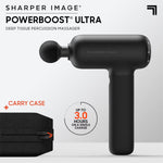 Masajeador de percusión de tejido ultra profundo Sharper Image Powerboost