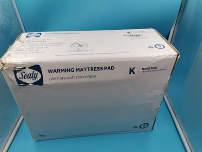 Cubrecolchón Eléctrico King Sealy Impermeable Acolchado