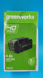 Batería GreenWorks 29472 4 Ah 40 V (USADO)