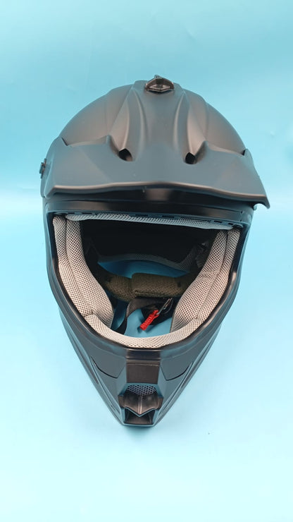 Casco juvenil Orthrus, certificado DOT para motocross, talla L (DETALLE)