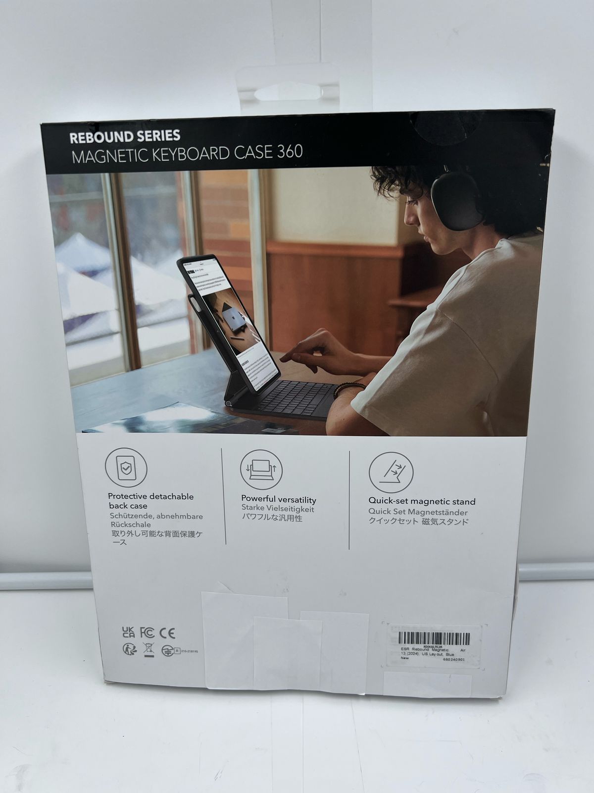 ESR Funda extraíble teclado iPad Air 13" OPENBOX