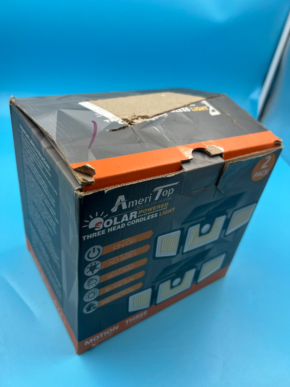 AmeriTop Luces solares para exteriores paquete 2 (USADO)