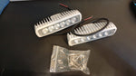 Kit de 2 luces impermeables de 6", anti-niebla, multiusos.